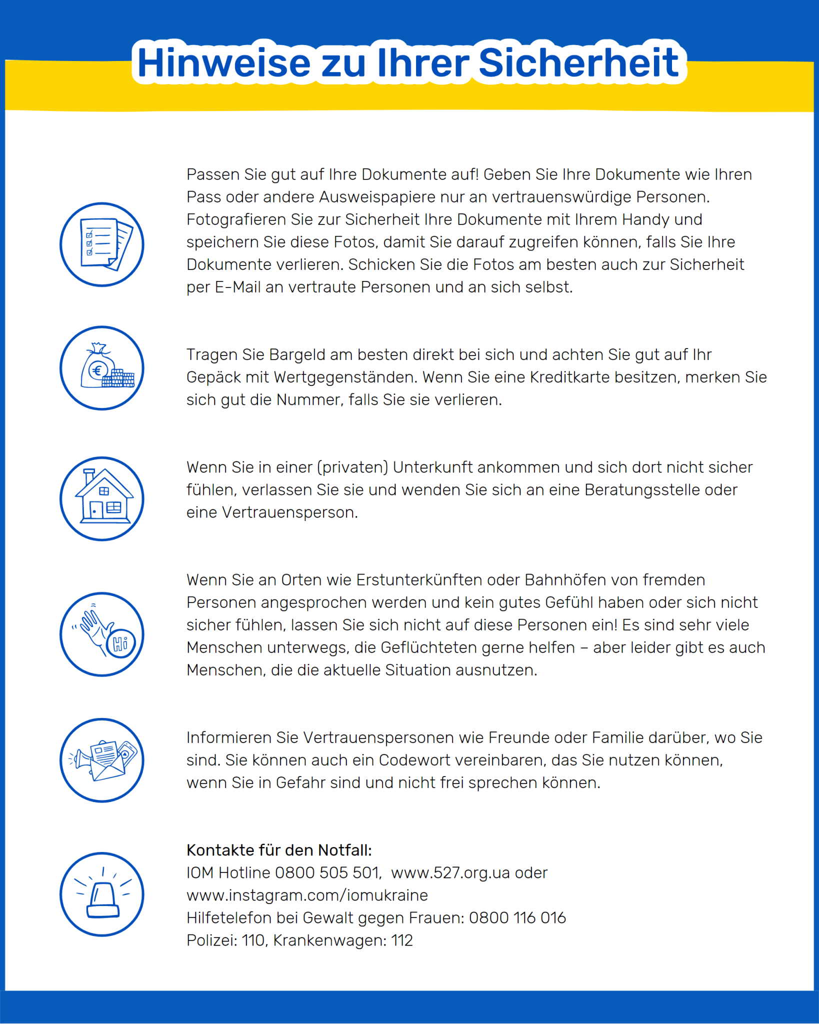 Informationen für Menschen aus der Ukraine – Welcome to Bremen