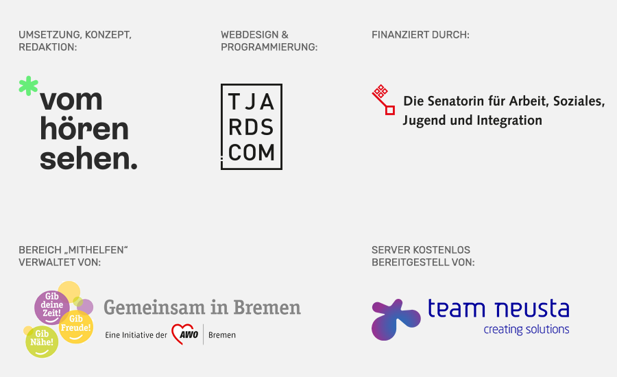 Логотипы проекта Welcome to Bremen и его партнеров