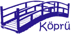 Logo vom Projekt Köpru mit einer Brücke